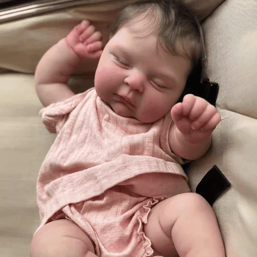 Realistic Reborn Baby Dolls - 20 Inch Cute Lifelike Real Life Baby Dolls Newborn Baby Dolls Soft Cloth Body with Feeding Kit for 3+ Years Old Kids Gifts