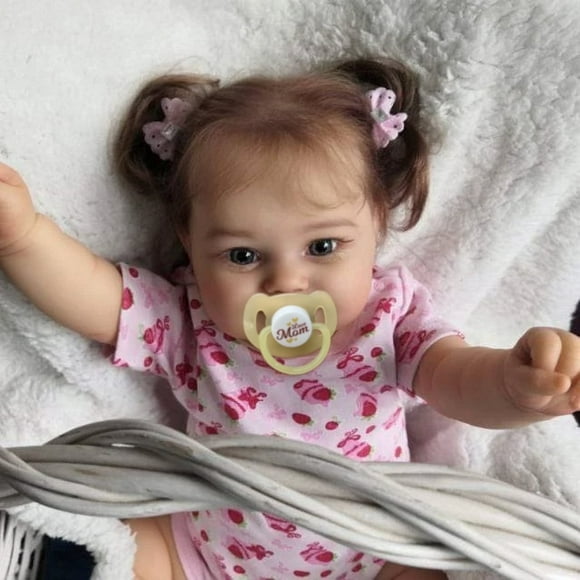 Realistic Reborn Baby Dolls 20 inch Lifelike Newborn Baby Adorable Real Life Smiling Dolls with Clothes for Kids Age 3+