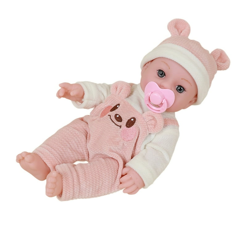 Realistic Reborn Baby Dolls Boy,12 Inch Lifelike Newborn Baby Doll