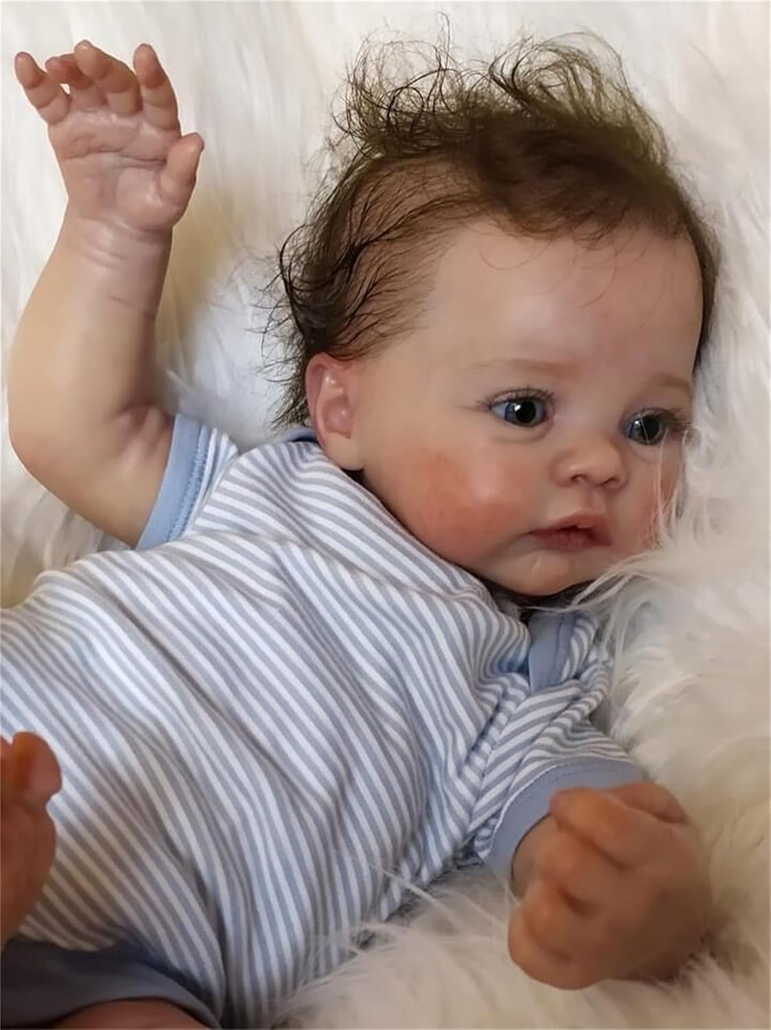 Realistic Reborn Baby doll 19 Inch Reborn Babies That Look Real and Feel Real Life Like Baby Dolls for gift(Cloth Body)