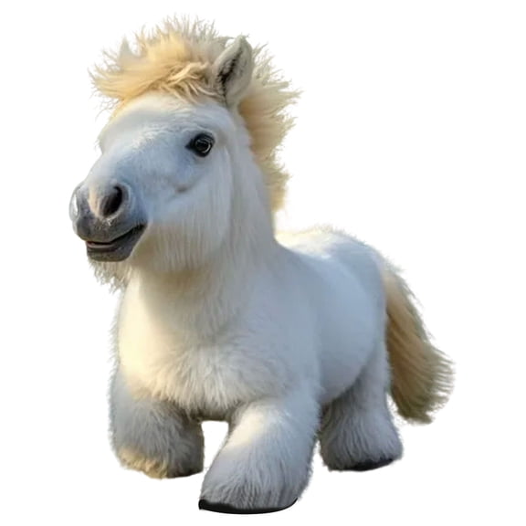 My Realistic Robot Ponys, Interactive Horse Robot Toy, Walking Toy Electric Interactive Smart Horse, Cuddly Kids Robots Pet, Soft Robotic Pet for Boys Girls, Birthday