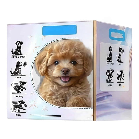 [Realistic Robot Puppy] 2025 New Realistic Robot Puppy Dog - Walking, Tail Wagging, Barking, Acts Like A Real Puppy, Robotic Dog For Adults