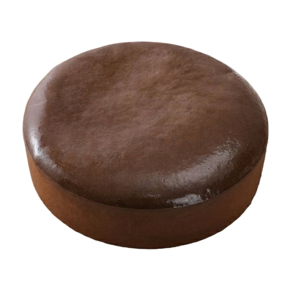 Realistic Round Bread Shaped Squishy Fidget Toys for Adults Slow Rebound Soft Tactile Office Desk Accessory Sticky Sensory Pressure Relief Tool 1 Pack