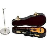 Realistic STEEL STRING GUITAR Miniature Musical Instrument Figurine, Broadway