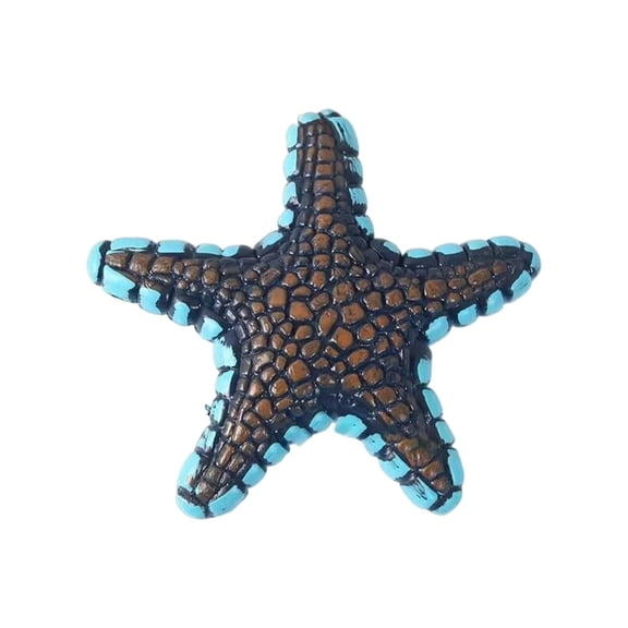 Realistic Sea Star Pool Toy, Diving Treasury Hunting Starfish for Men Women, Aquatic Landscaping Marine Model, Premium Drop Resistant Heavy Duty Summer Beach Game Pack