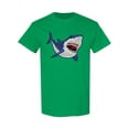 thumbnail image 1 of Realistic Shark Design T-Shirt Men -Image by Shutterstock, Male x-Large, 1 of 2