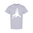 thumbnail image 1 of Realistic Shark Draw T-Shirt Men -Image by Shutterstock, Male x-Large, 1 of 2