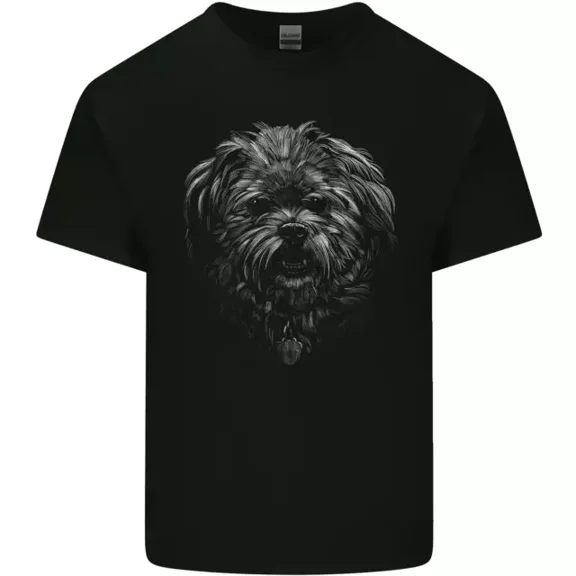 Realistic Shih Tzu Dog Mens Womens T-Shirt