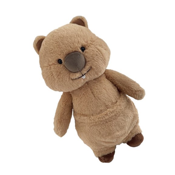 Realistic Short Tail Quokkas Plush Doll PP Cotton Stuffed Animals Throw Pillow