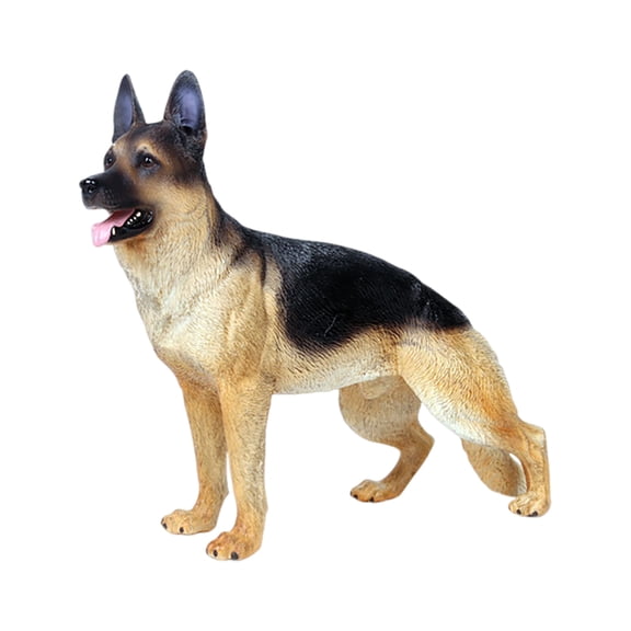Realistic Dog Model German Figurine Home Decoration For Puppy Craft Dog Desktop Ornament Home Decor