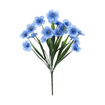 Realistic Simulation Flower Bouquet - Artificial Silk Flowers for Living Room Decor, Home Decoration, Wedding Centerpieces and Table Settings