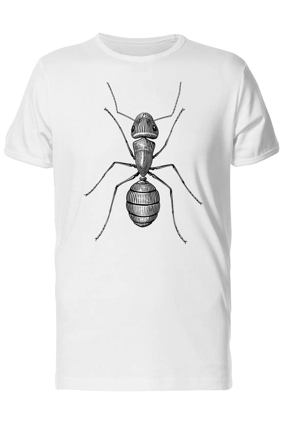 Realistic Sketch Of Ant T-Shirt Men -Image by Shutterstock, Male x-Large