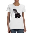 thumbnail image 1 of Realistic Skunk Art T-Shirt Women -Image by Shutterstock, Female XX-Large, 1 of 4