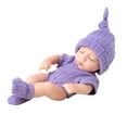 thumbnail image 1 of Realistic Sleeping Pose Collectible Doll 7.09 Inch Lifelike Figure, Soft Vinyl Art Display and Photography Prop Companion Model, 1 of 8