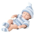 thumbnail image 1 of Realistic Sleeping Pose Collectible Doll 7.09 Inch Lifelike Figure, Soft Vinyl Art Display and Photography Prop Companion Model, 1 of 8