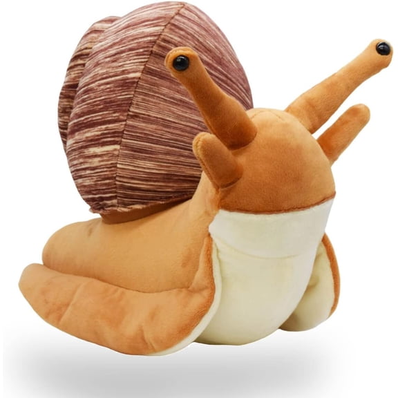 Realistic Snails Stuffed Animal Plush Toy, Lifelike Animal Plushies Simulation Animals Doll