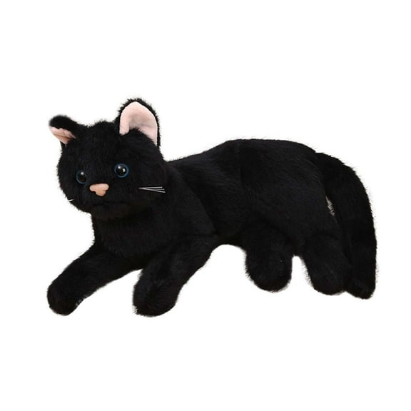 Realistic Soft Cat Toy Generous Cute Stuffed Animal For Kids Toddlers 3 Year Old Children