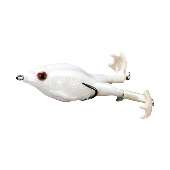 Realistic Soft Fishing Lures for Topwater Bass Fishing, Life-Like Surface Swimbait with Sharp Hooks, Professional Fishing Gear for Freshwater and Saltwater