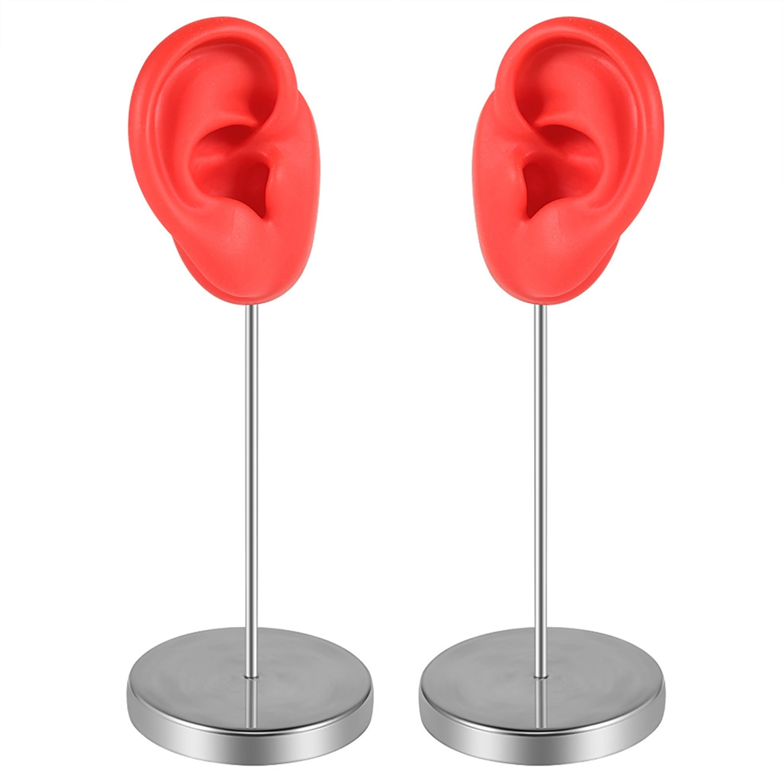 Realistic Soft Silicone Ear Model Practical Ear Studs Display Props ...