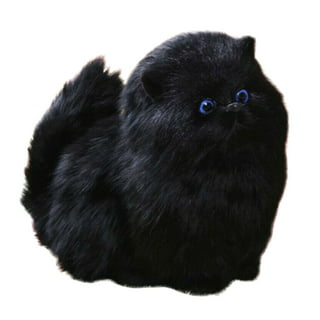 Nigel the Black Cat Plushie Toy Black Cat Stuffed Animal 