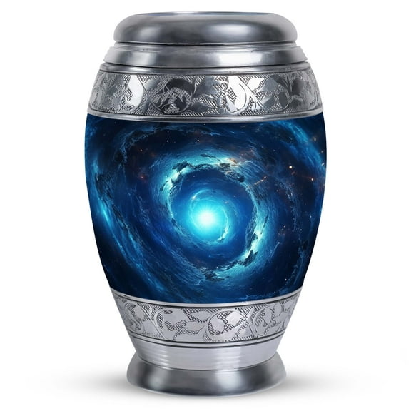 Realistic Spiral Galaxy Urns For Human Ashes, Urn For Ashes Adult Male, Cremation Urns For Men, Urn For Ashes For Women, Funeral Urns For Human Ashes Adult, Urns For Burial, Miniature Urn 3inch, 1pc