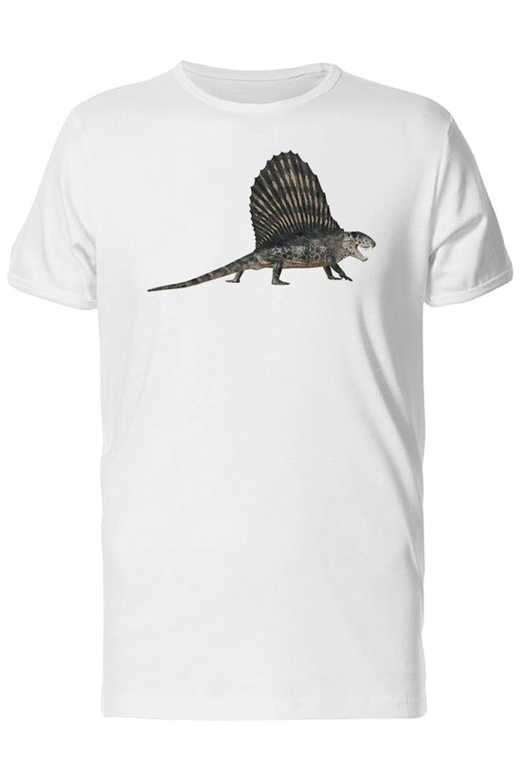 Realistic Standing Dimetrodon T-Shirt Men -Image by Shutterstock, Male x-Large
