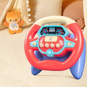 Realistic Steering Wheel Toy for Kids – Passenger Seat Driver Simulator, Car Playset for Interactive Role-Playing and Fun Driving Experience