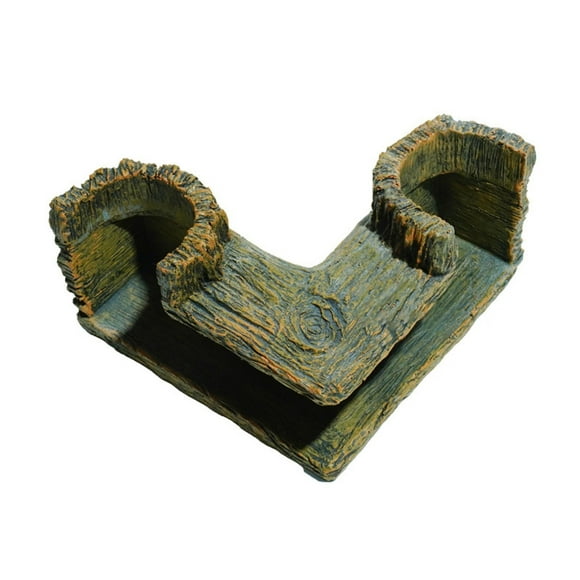 Realistic Stone Cave Fish Tanks Decorative Resin Tunnel Shelter For Aquariums Fish And Shrimp Habitats Landscape Accessory