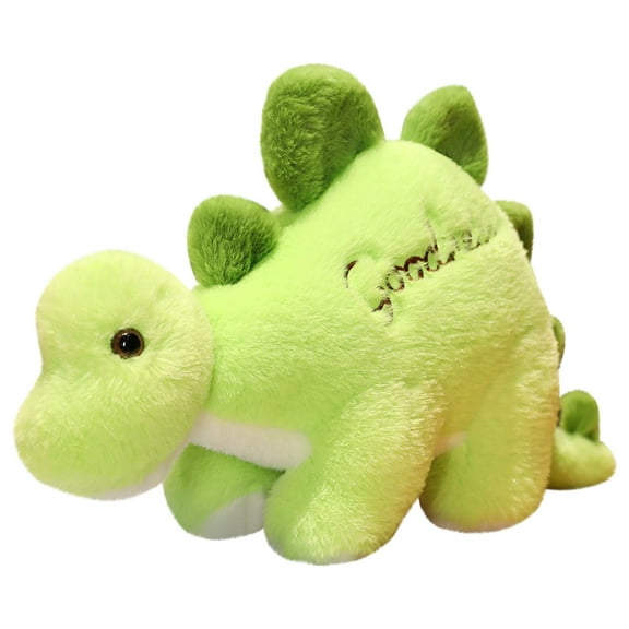 Realistic T-Rex Plush Toy, Soft Tyrannosaurus Rex Stuffed Animal for Home Decor, Bold Dinosaur Figurine for Office Desk, Premium Green Dino Doll 8.7in