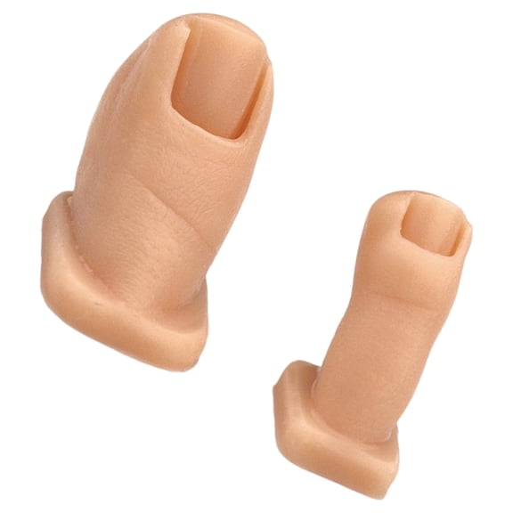 Realistic Textured Toe Sculptures For Nails Technician Students And Salon Practice