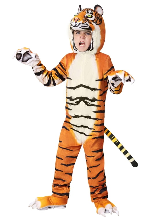 Realistic Tiger Child's Costume