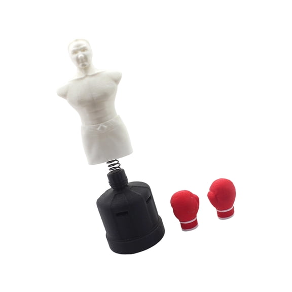 Realistic Tiny Boxing Training Gear Set Decorative Gift For Collectors 5 Inch Miniature Dollhouses Fitness Accessory