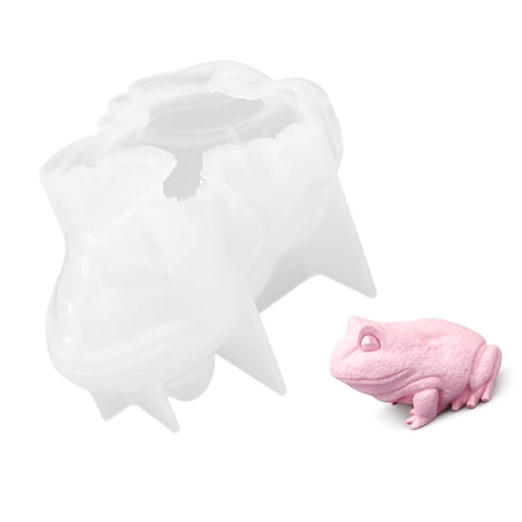 Realistic Toads Shape Cake Mold Reusable Silicone Tool Figurine Moulds Silicone Texture Suitable for Baking Crafting