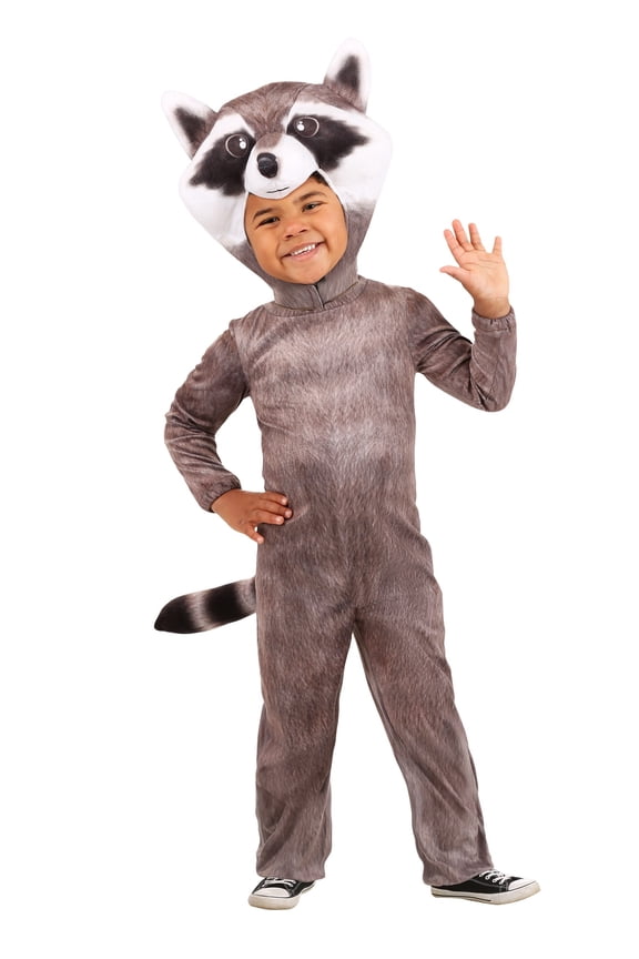 Realistic Toddler Raccoon Costume