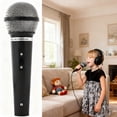 thumbnail image 1 of Realistic Toy Microphone Prop for Kids - Lightweight, Durable Simulation Microphone for Birthday Parties, Performances, and Imaginative Play Black, 1 of 5