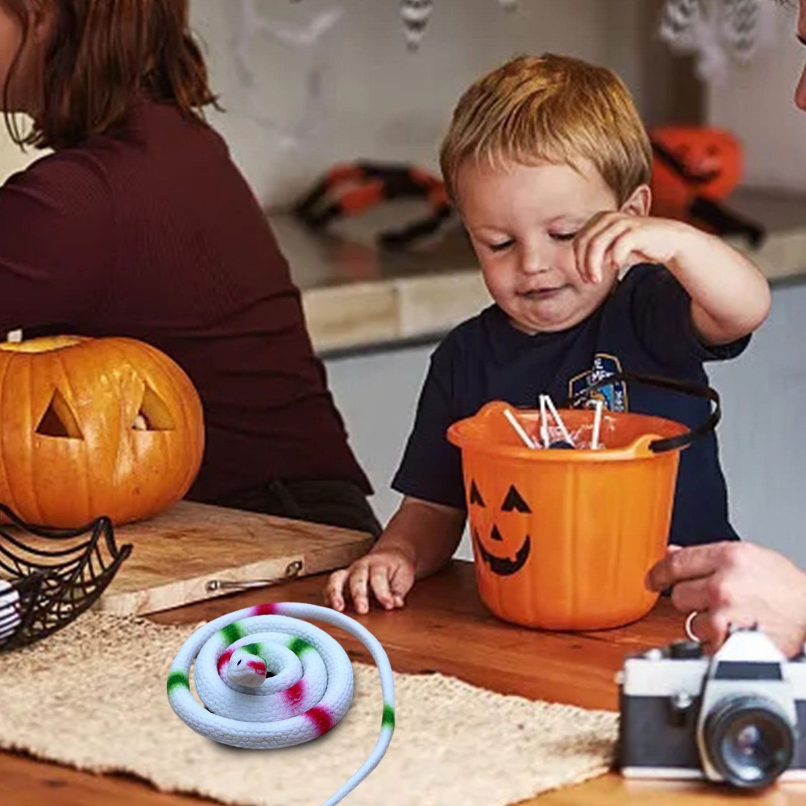 Realistic Toy Prank Toy Scare Toy Soft Rubber Eyeball （1 Photo