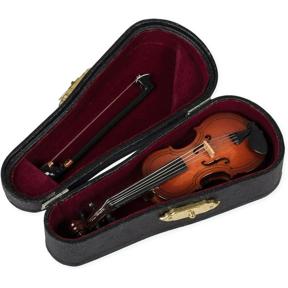 Realistic VIOLIN 4" Miniature Musical Instrument Figurine, by Broadway Gifts