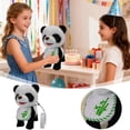 thumbnail image 1 of Realistic Walking Electronic Panda Plush Toy, Interactive Stuffed Animal with Lifelike Actions & Sounds, Soft Fluffy Toy for All Ages, Birthday Christmas Gift for Kids, 1 of 7