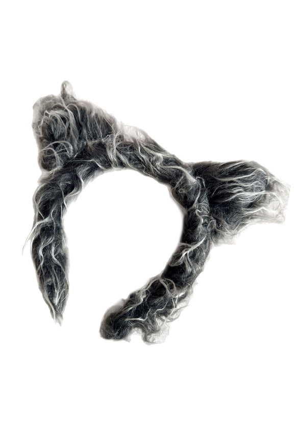 Realistic Wolf Ear Headband With Adjustable Grip For Cosplay Festivals And Daily Use