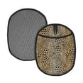 thumbnail image 1 of Realistic leopard print beige Pot Holders for Kitchen - Heat Resistant Oven Mitts Hot Pads with Pocket, Non Slip Silicone Pot Holders, Cuteness Hanging Loop Potholders for Kitchen Baking, 1 of 5
