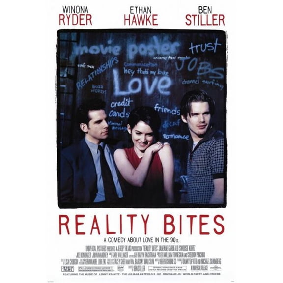 Reality Bites Movie Poster - 27 x 40 in.