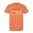 thumbnail image 1 of Reality Continues To Ruin My Life Sarcastic Humor Rude Saying Graphic Tees Novelty Gift Apparel For Mens Funny T Shirt, 1 of 5