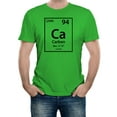 thumbnail image 1 of Reality Glitch Carbon Element T-Shirt – Funny Periodic Table Science Chemistry Tee for Men, 1 of 2