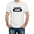 thumbnail image 1 of Reality Glitch Class of 1980 College School Graduation Mens T-Shirt, 1 of 2