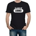 thumbnail image 1 of Reality Glitch Class of 1980 College School Graduation Mens T-Shirt, 1 of 2