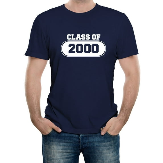 Reality Glitch Class of 2000 T-Shirt – Retro College & High School Graduation Year Tee for Men