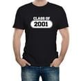thumbnail image 1 of Reality Glitch Class of 2001 T-Shirt – Vintage High School & College Graduation Year Tee for Men, 1 of 2