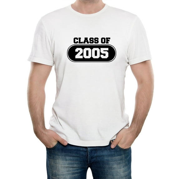 Reality Glitch Class of 2005 T-Shirt – Vintage High School & College Graduation Year Tee for Men