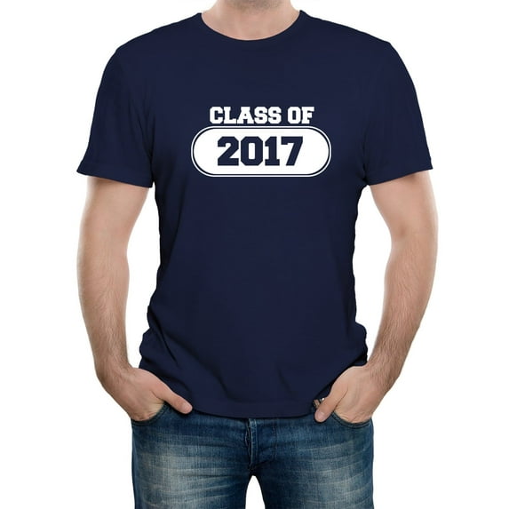 Reality Glitch Class of 2017 T-Shirt – Vintage High School & College Graduation Year Tee for Men