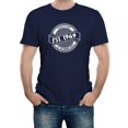 thumbnail image 1 of Reality Glitch EST 1969 T-Shirt – Vintage Birthday Celebration Tee for Men, 1 of 2